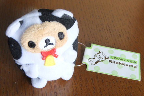 モーちゃん探検隊 : てのりぬいぐるみ リラックマ牛