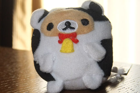 新品 リラックマモーモー ぬいぐるみティッシュカバー