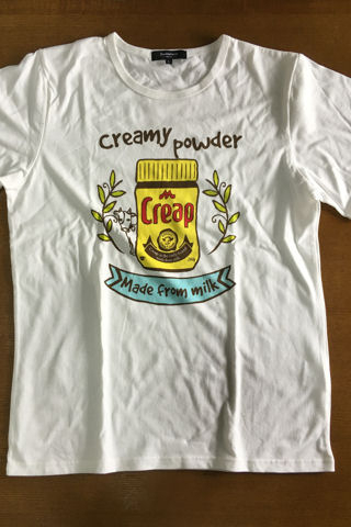 モーちゃん探検隊 : クリープのTシャツ